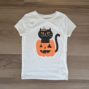 Cat & Jack Halloween Cat Pumpkin T-Shirt